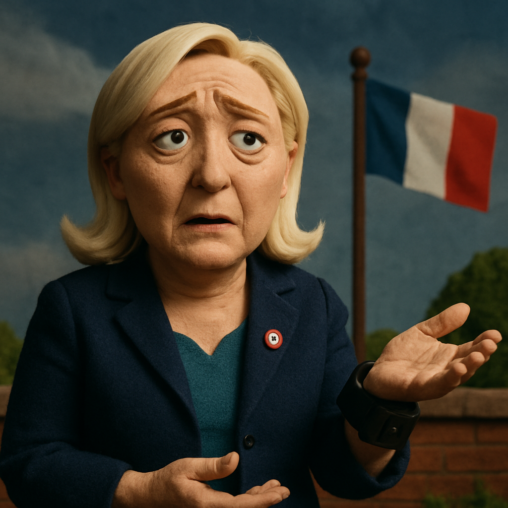 Marine Le Pen said on Wednesday she would not run for France’s 2027 presidency if sentenced to wear an electronic bracelet, arguing it would make campaigning impossible