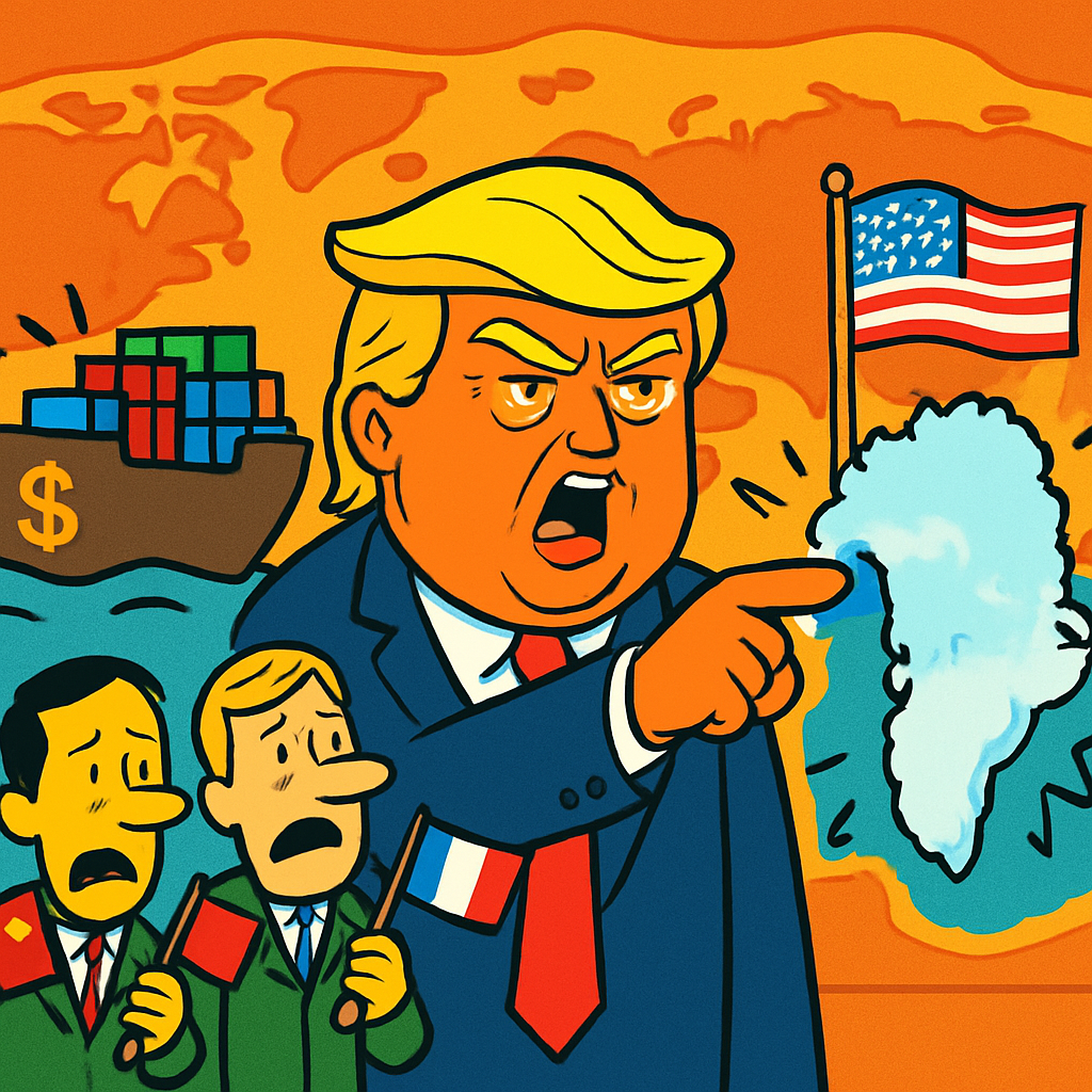 US President Donald Trump says he may implement tariffs on countries opposing Washington’s controlling of Greenland as he remains stern in his stance to take over the Arctic island by “any means necessary”