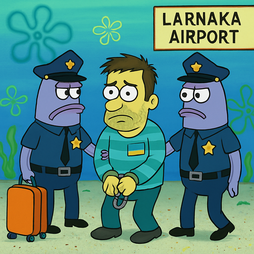 36-летний украинец арестован в аэропорту Ларнаки по запросу украинских властей