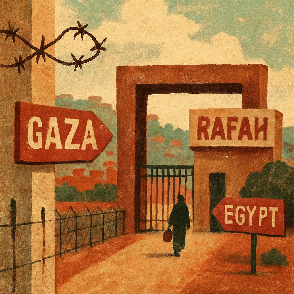 Although Gaza has four other border crossings, the rest are shared with Israel and only Rafah links the territory with another country