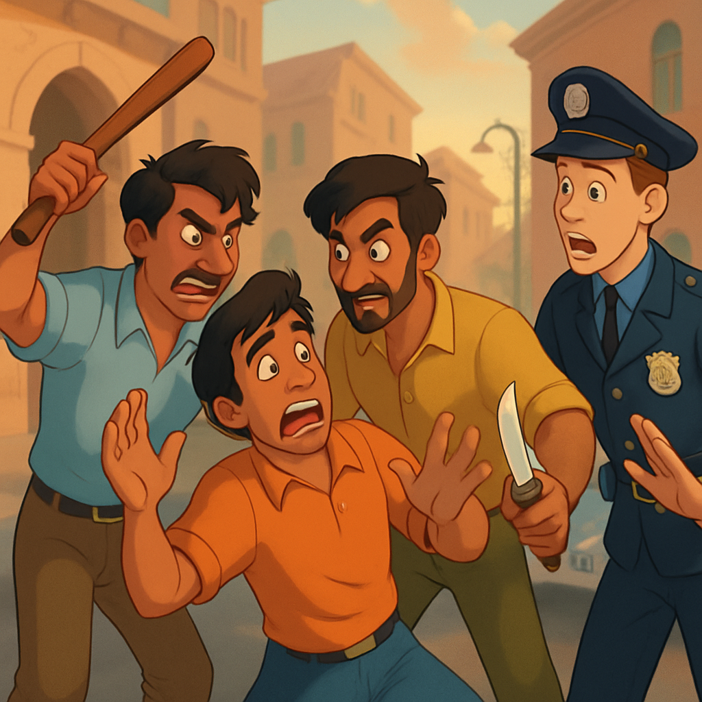 Полиция разыскивает граждан Индии, которые напали на своих сограждан с дубинками и ножами в Никосии