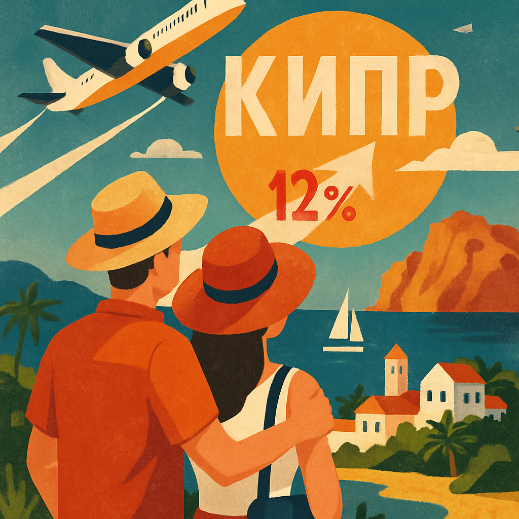 Количество туристов, посетивших Кипр в сентябре 2025 года, увеличилось на 12% по сравнению с тем же месяцем 2024 года