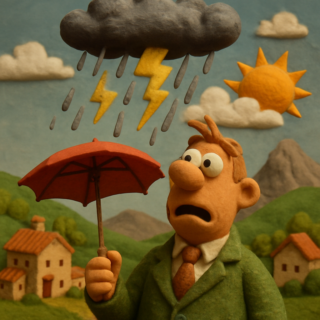 Today in Cyprus, local rains and thunderstorms are expected, especially in the western and southern regions