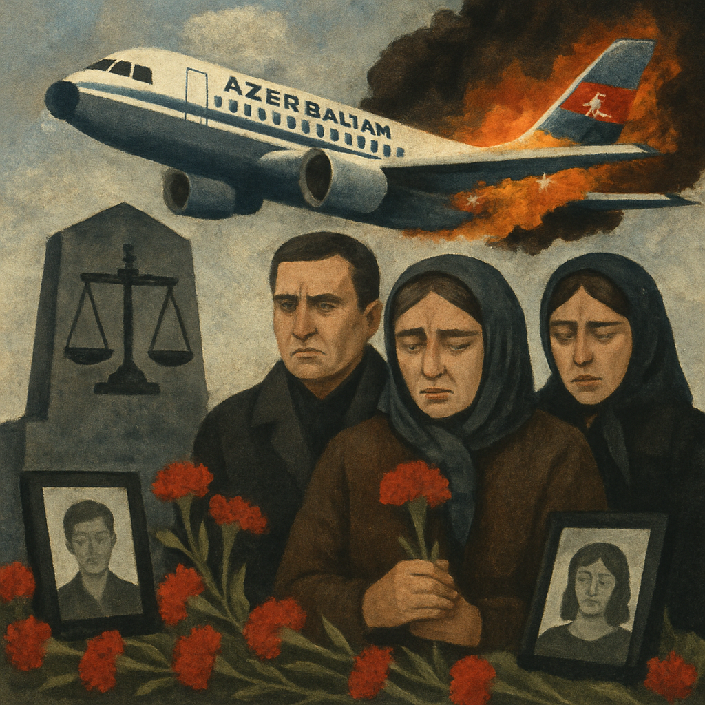 Survivors and relatives are seeking justice as the first anniversary approaches of the Azerbaijan Airlines crash that killed 38 people after a Russian air defence missile struck next to it mid-flight, causing critical damage