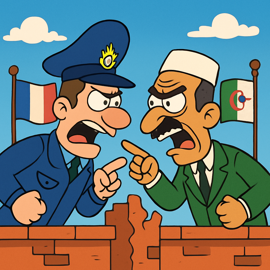 French authorities slammed what they said was "a manifestly hostile initiative," in what represents a continuation of deteriorating relations between Paris and Algiers