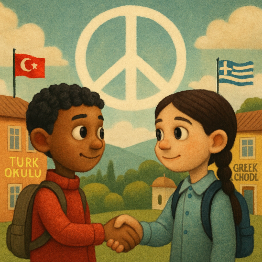 The peaceful education program Imagine will resume in Cypriot schools