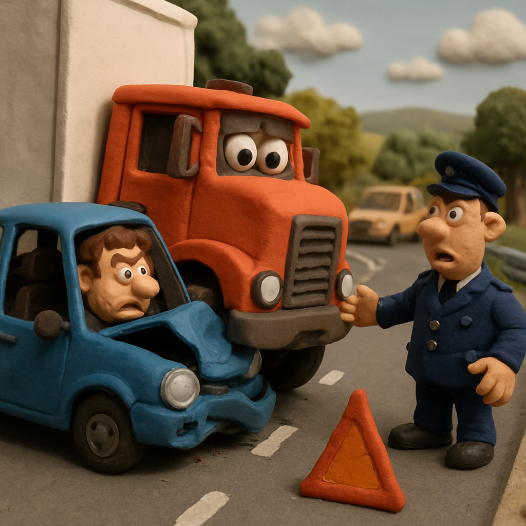 Серьезная авария в районе Гермасойя (Лимассол), движение затруднено