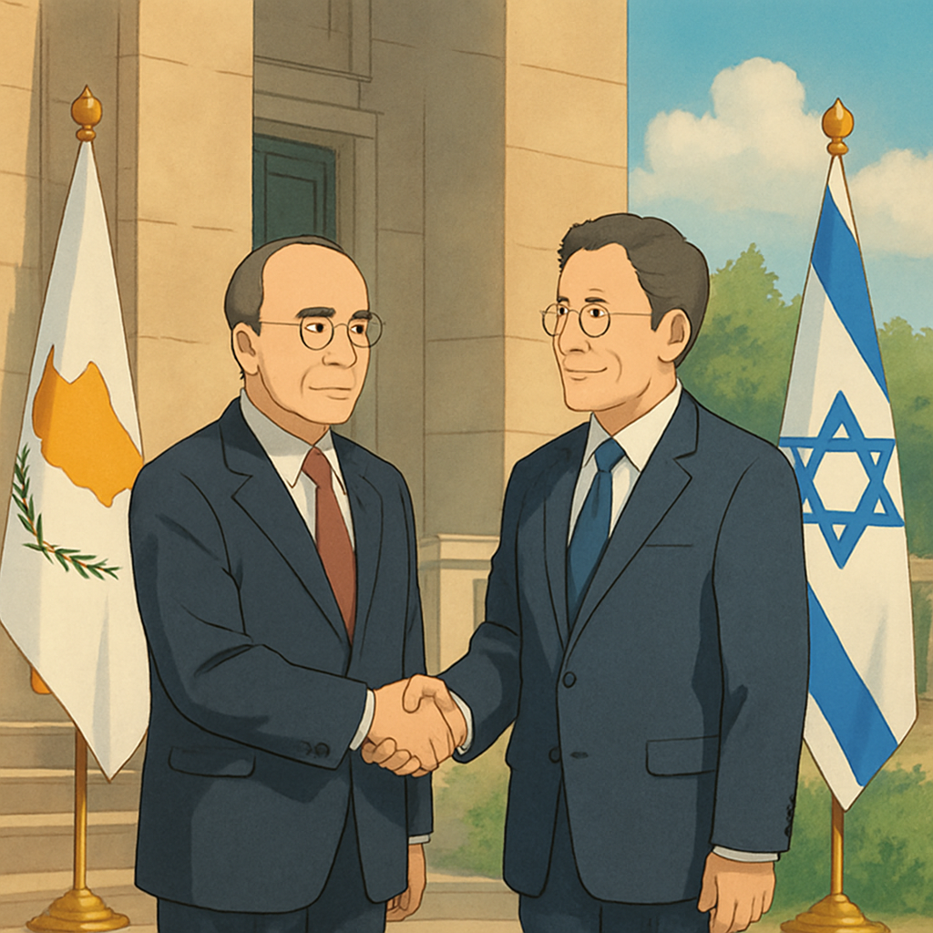 Министр обороны Кипра посетил Израиль, чтобы обсудить вопросы региональной безопасности и двустороннего сотрудничества в преддверии предстоящего председательства в ЕС