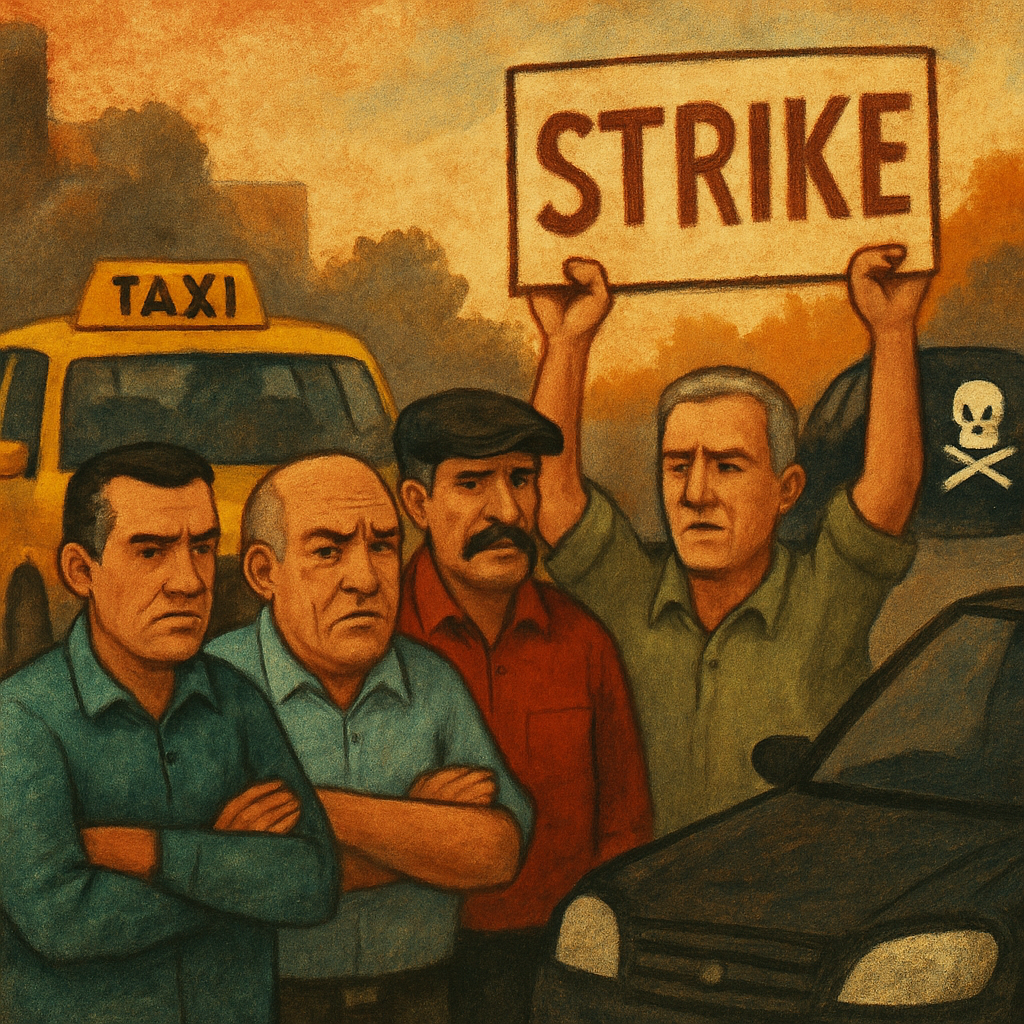 Cypriot taxi drivers have warned of an indefinite strike starting on January 27 if the government does not take immediate action to eliminate 'pirate' transport networks, which they claim have brought their industry to the brink of collapse