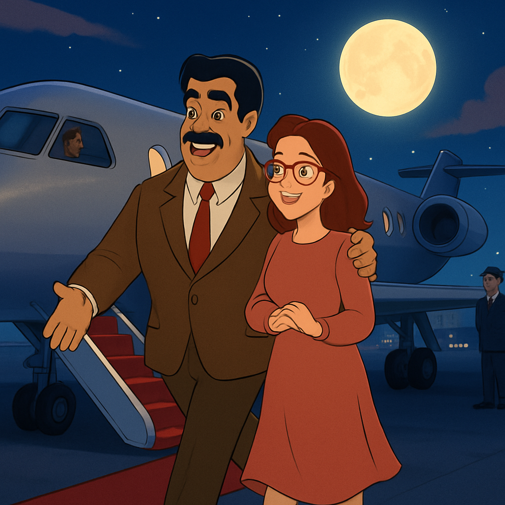 Maduro landed Saturday evening at a small airport in New York following the middle-of-the-night operation that extracted him and his wife, Cilia Flores, from their home in a military base in Venezuela's capital city of Caracas