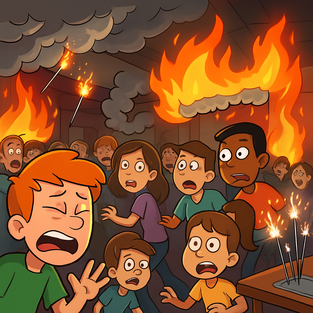 The blaze, likely from sparklers igniting foam, killed 41 and injured 116, mostly teenagers