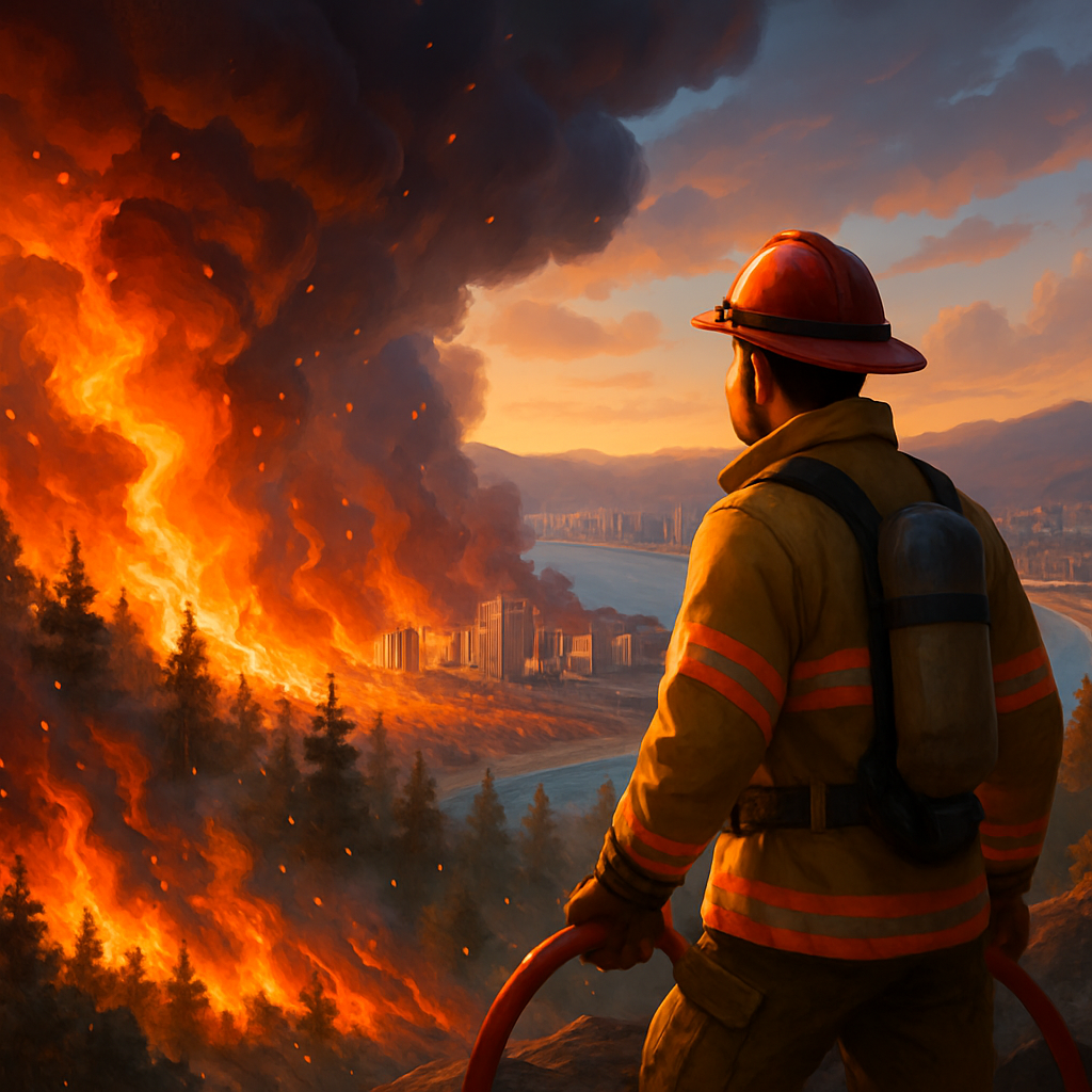 По последним данным, пожар в Лимассоле по-прежнему не контролируется, но его состояние улучшается