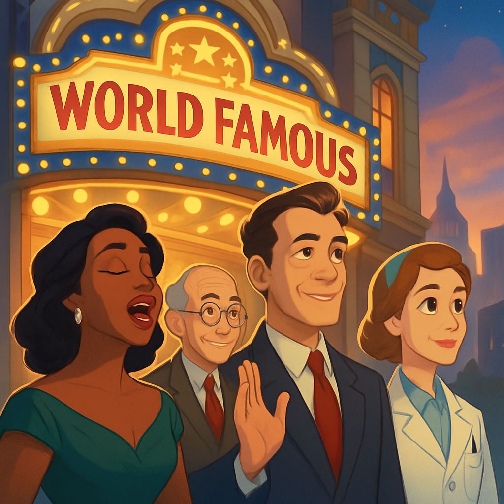 Marquee names all, they found international fame in the arts, politics, the sciences and beyond