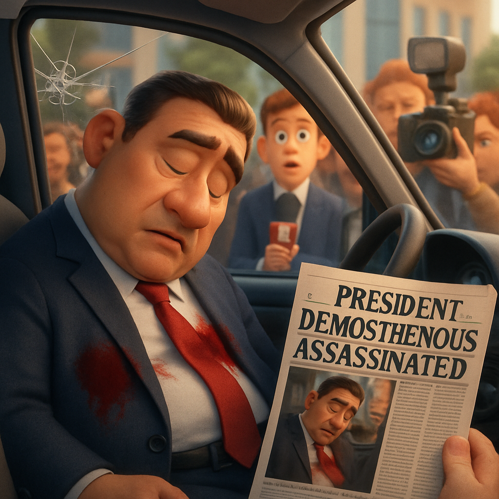 Убийство президента Кармиотиссы Ставроса Демосфенуса попало в заголовки СМИ по всему миру