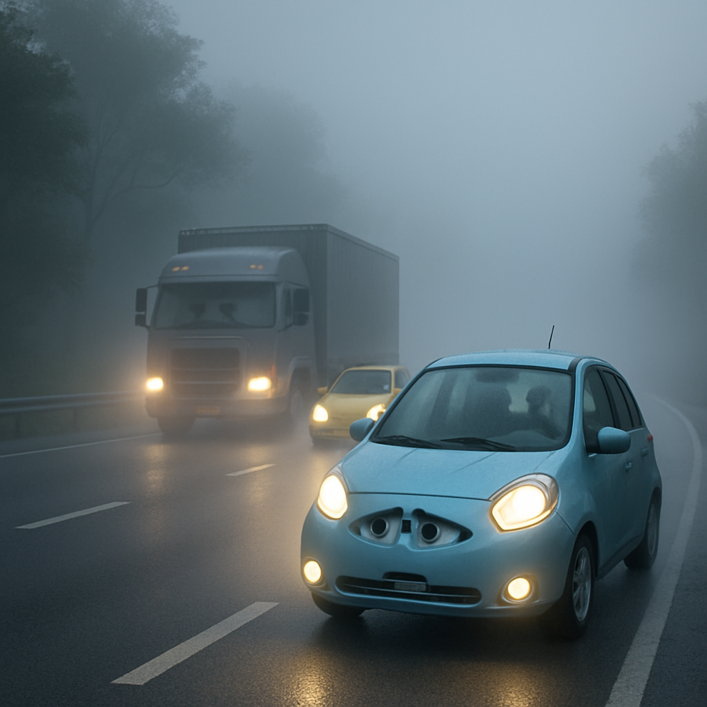 Adverse weather conditions are observed in many areas of Cyprus, leading to problems on the roads