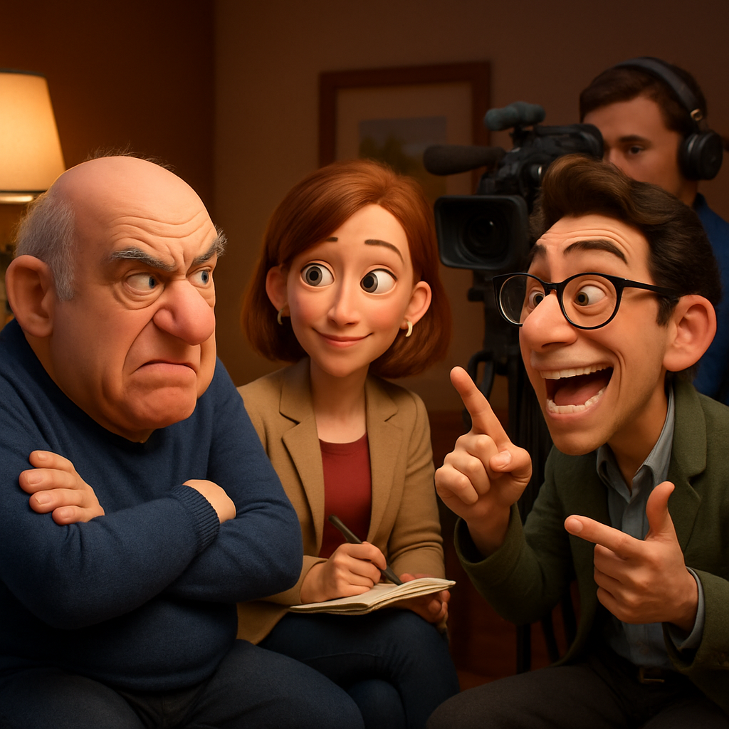 The famously prickly comedian found a sympathetic adversary in the director of a CNN documentary about him