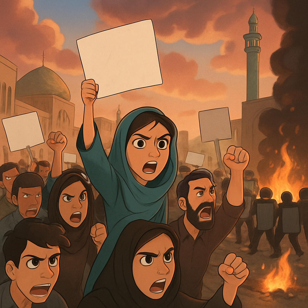 Protests in Tehran have entered their 13th day, with severe internet shutdowns limiting communication amid what have become the biggest anti-government demonstrations in years