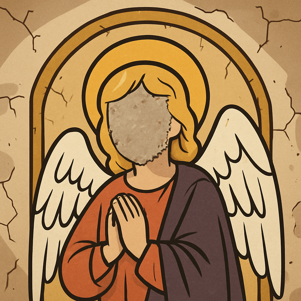 The restored face of an angel on a Roman church fresco with a resemblance to Italian Premier Meloni has been erased after its renovation blew up in local media