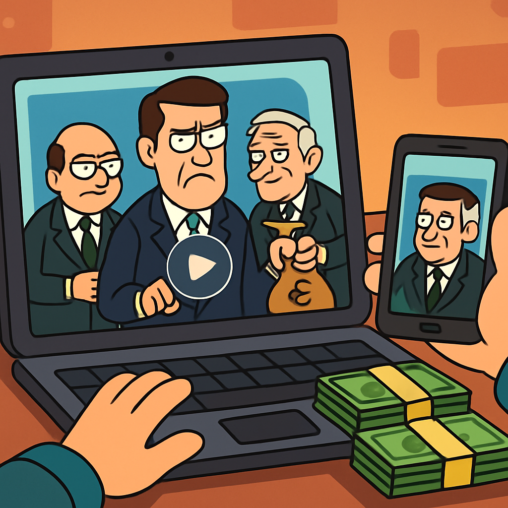 A video is circulating on the Internet claiming that the President of Cyprus and his associates resorted to illegal methods to circumvent campaign spending limits in 2023