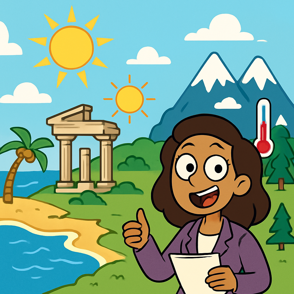 Сегодня на Кипре до +19C во внутренних районах, +21C на побережьях, +9C в горах