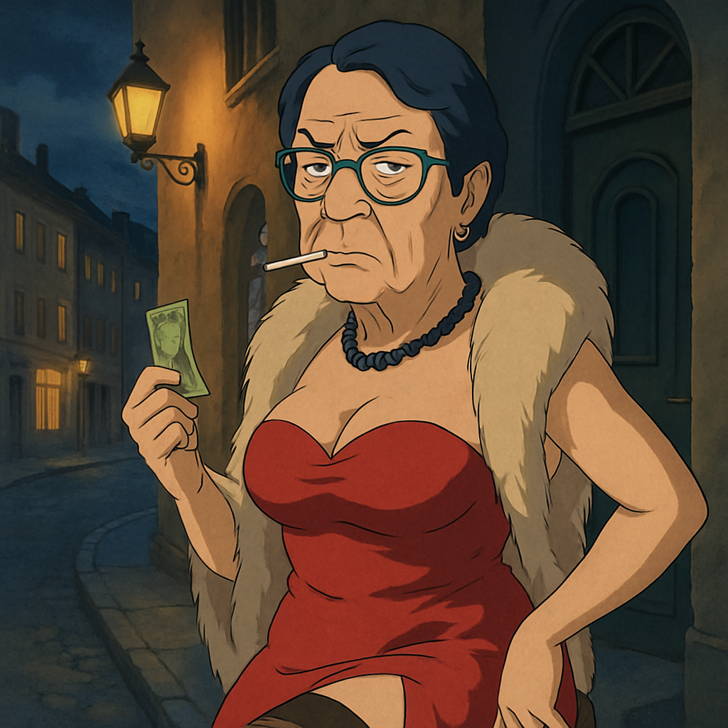 Controversial artist Yorgos Gavriel published a work in which the President of Cyprus is depicted as a prostitute