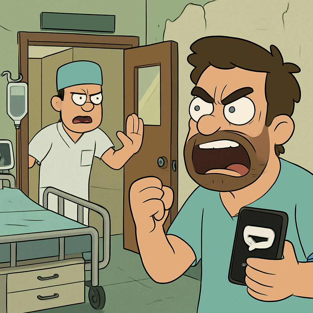 На Кипре мужчина пожаловался на плохие условия в гос