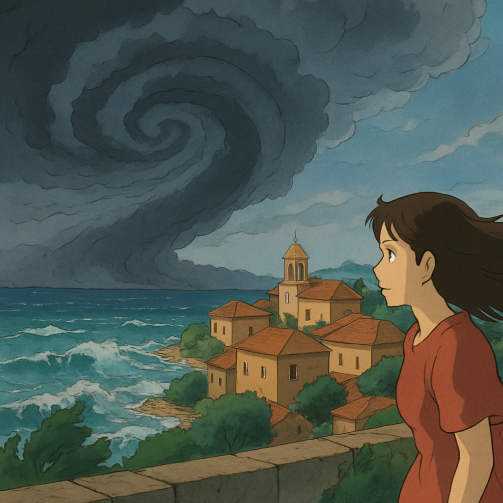 Циклон «Барбара» из Греции движется на восток и, как ожидается, затронет Кипр к вечеру вторника