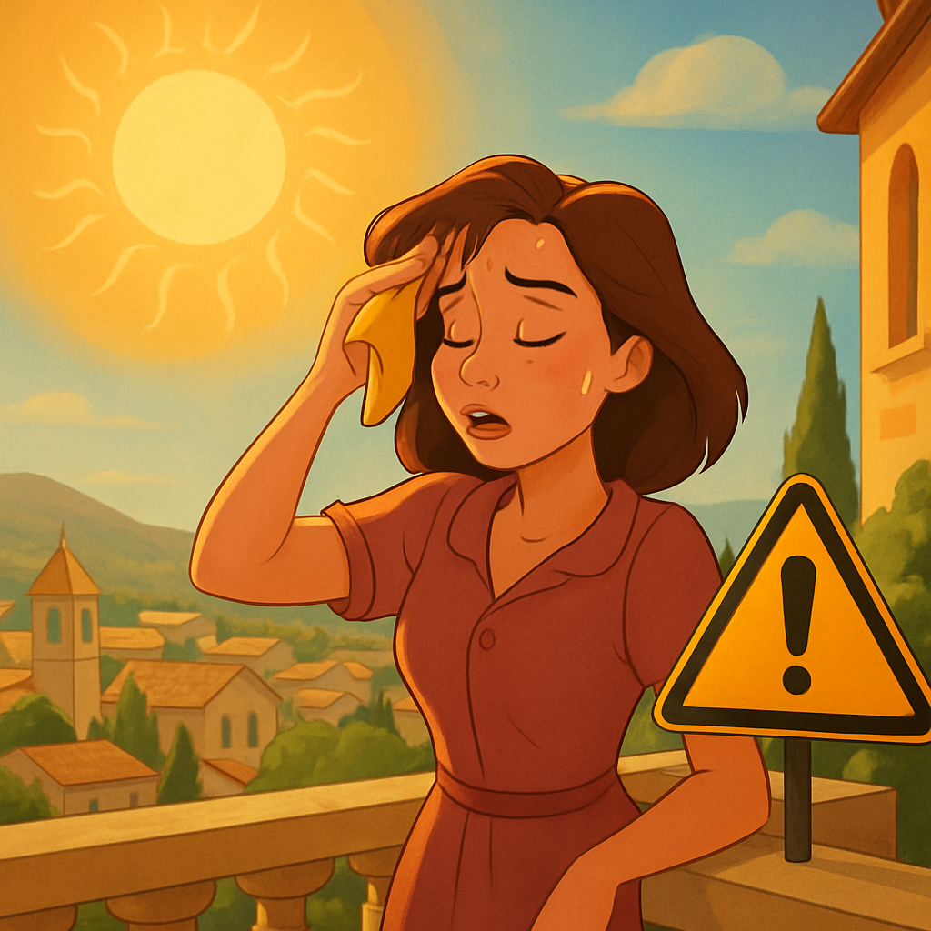 На ночь на Кипре выпущено «желтое» предупреждение об экстремально высокой температуре, которое будет действовать с полуночи до 16:30 пятницы