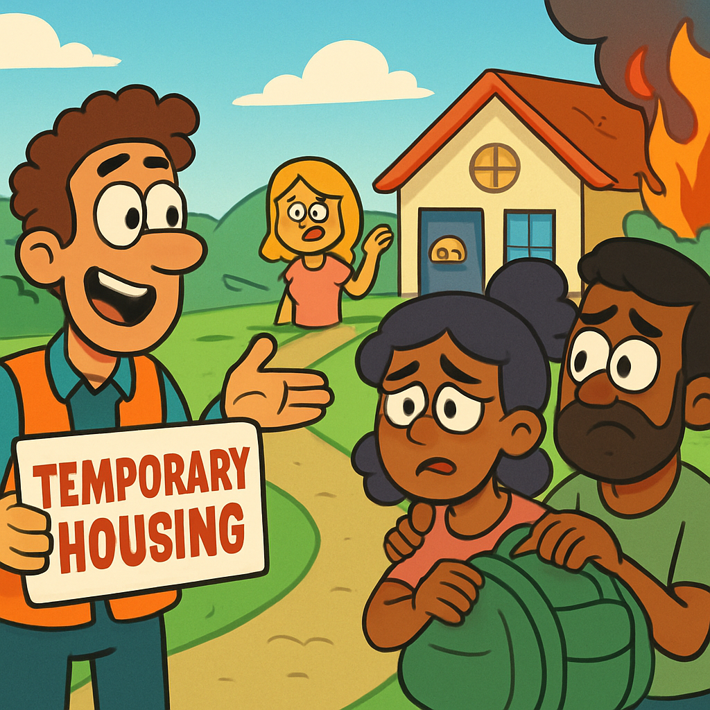 На Кипре продолжают искать временное жилье для людей, пострадавших от пожара