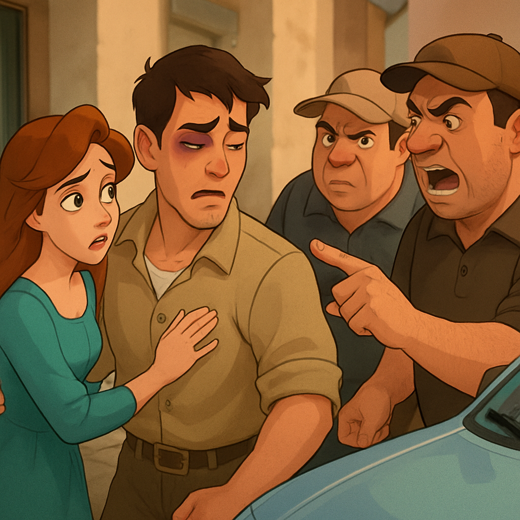 В Пафосе госпитализировали мужчину, который получил удар в лицо, защищая женщину от мошенников, самовольно заменивших ей дворники на машине и требовавших оплату