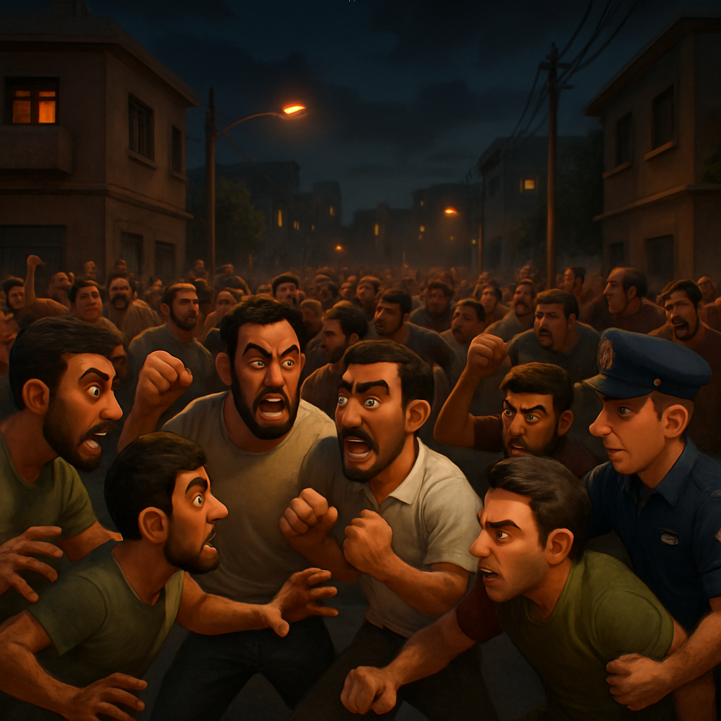 Вечером в районе Закаки, Лимассол, произошла драка между примерно 50 людьми арабского происхождения