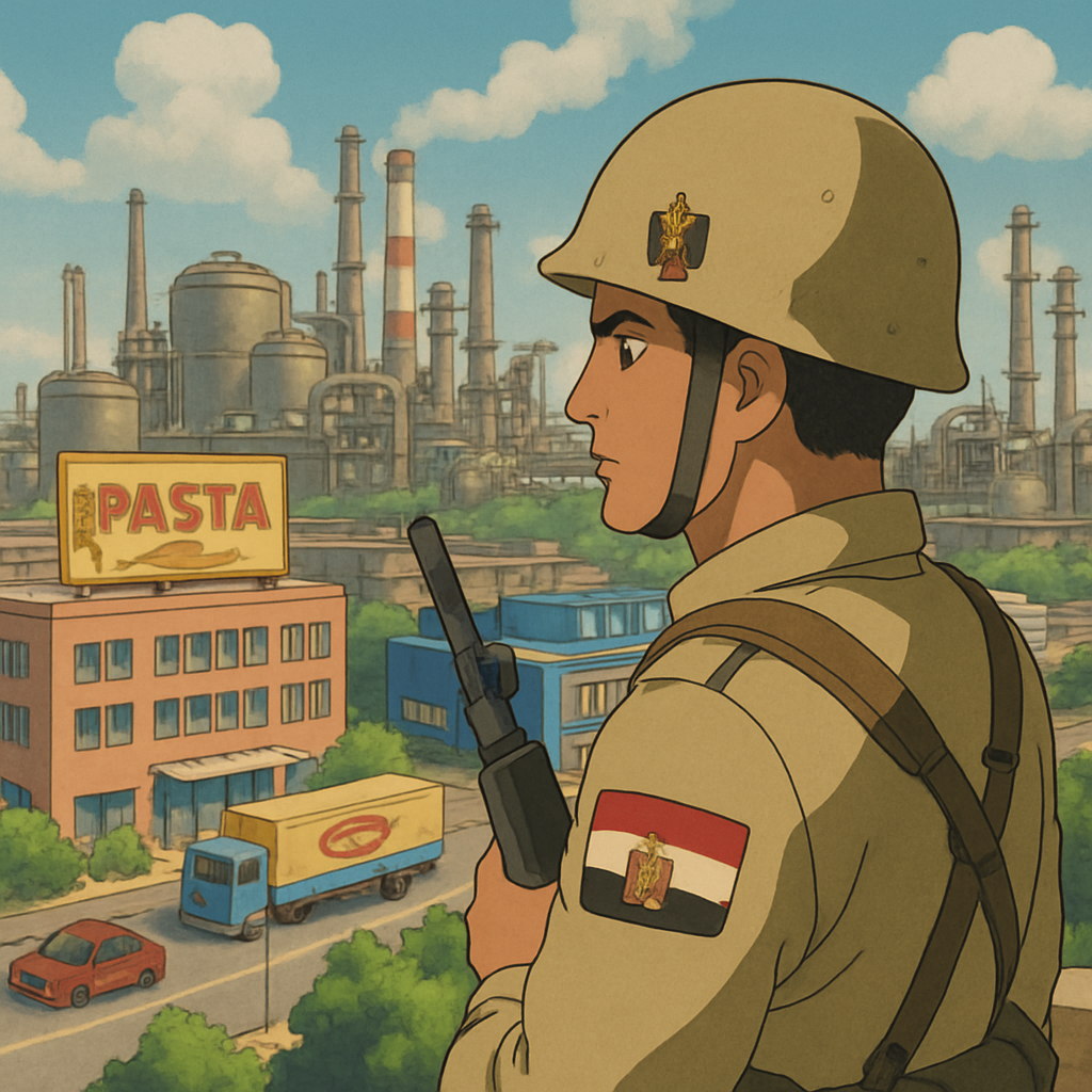 The Egyptian military has long held a significant stake in the country’s household brands