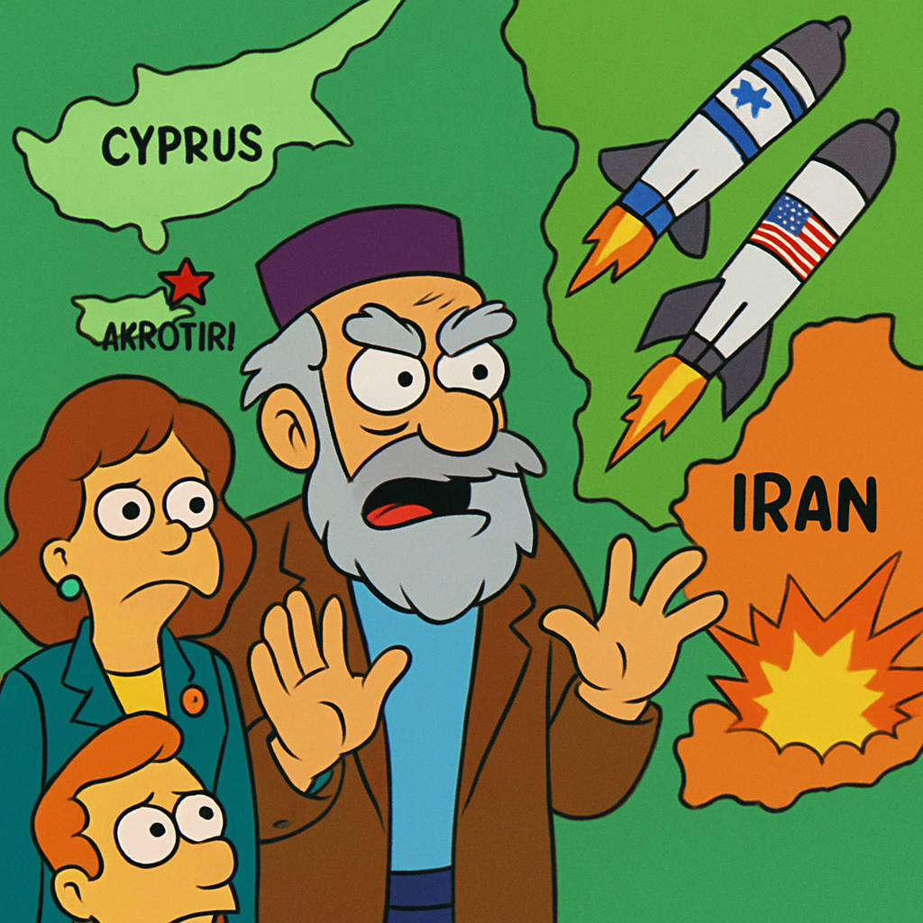 The All-Cyprus Council of the World opposed the strikes by the USA and Israel against Iran, stating the risks for Cyprus due to the use of foreign bases, including Akrotiri