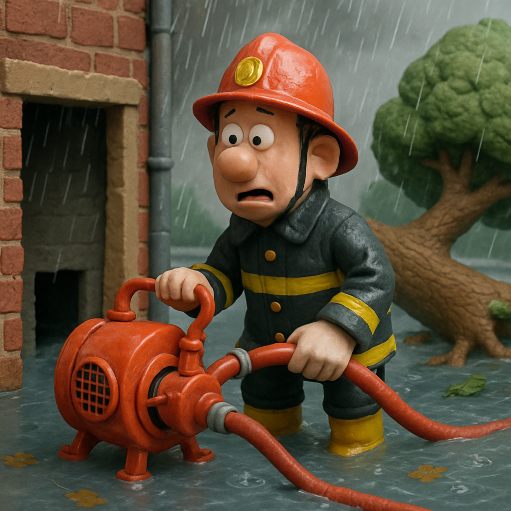 Пожарная служба Кипра отреагировала на 31 вызов из-за сильных дождей