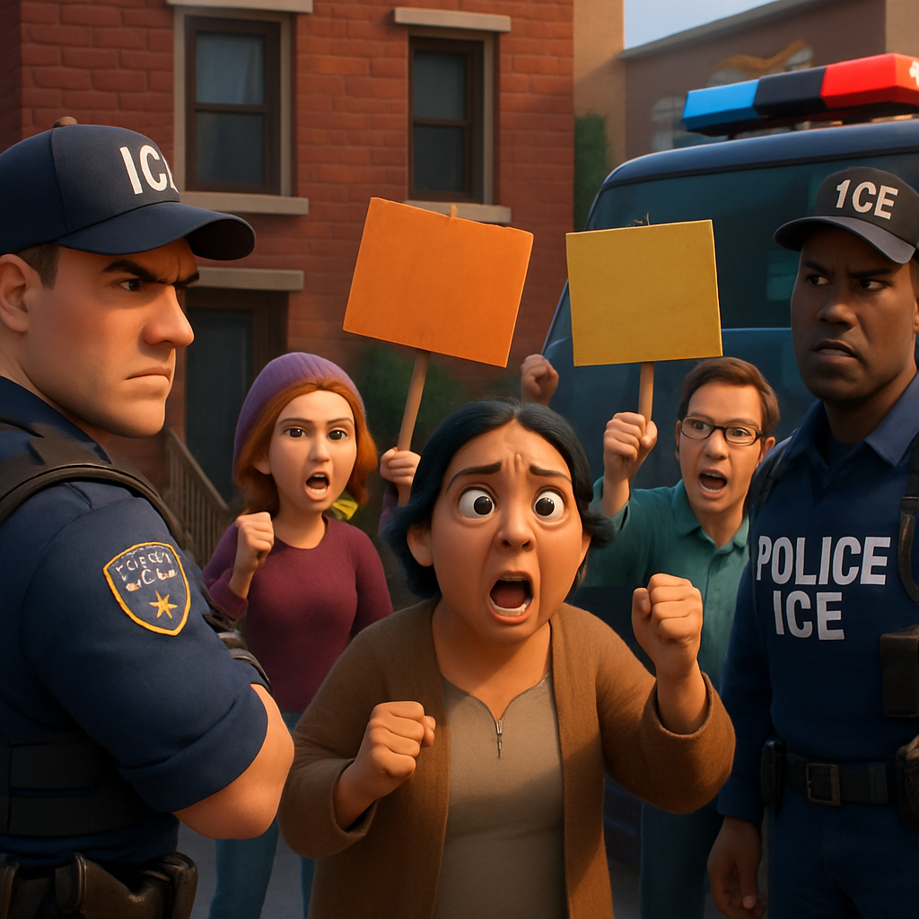 The footage shot on 13 January comes amid rising public uproar over the Trump administration's immigration crackdown, with many Democrats and protesters calling for federal immigration officers to leave Minnesota