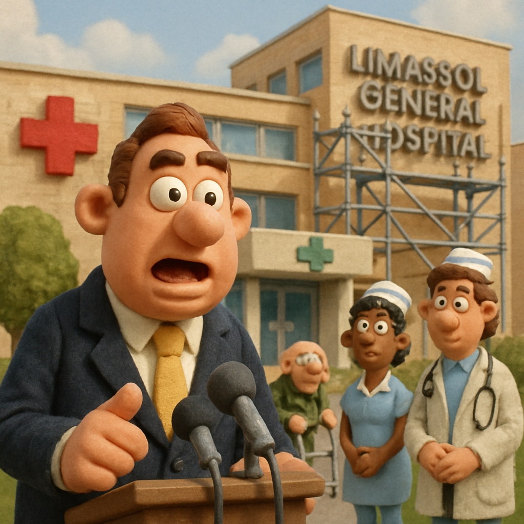 The Minister of Health announced plans to modernize the Limassol General Hospital aimed at improving conditions for both patients and staff