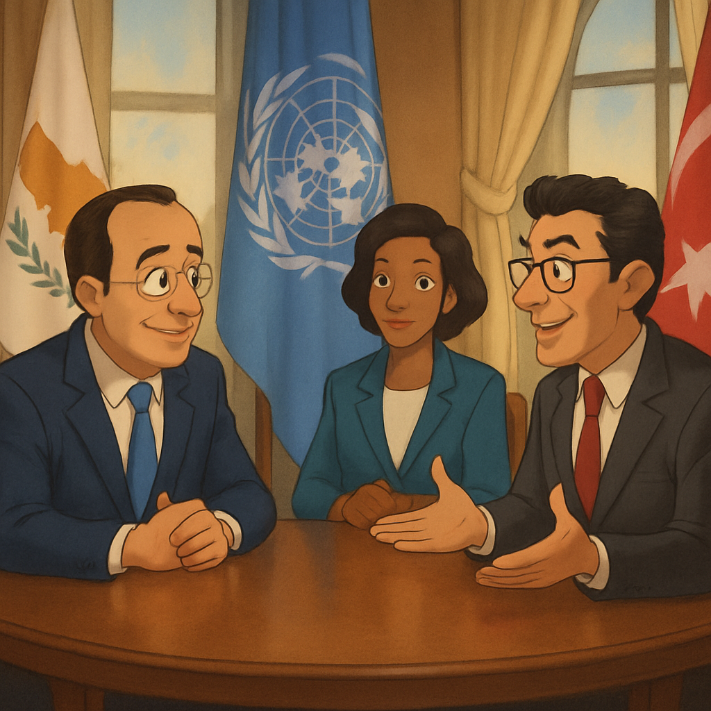 Вторая встреча между президентом Никосом Христодулидисом и лидером турок-киприотов Туфаном Эрхюрманом под эгидой личного посланника генерального секретаря ООН запланирована на 11 декабря