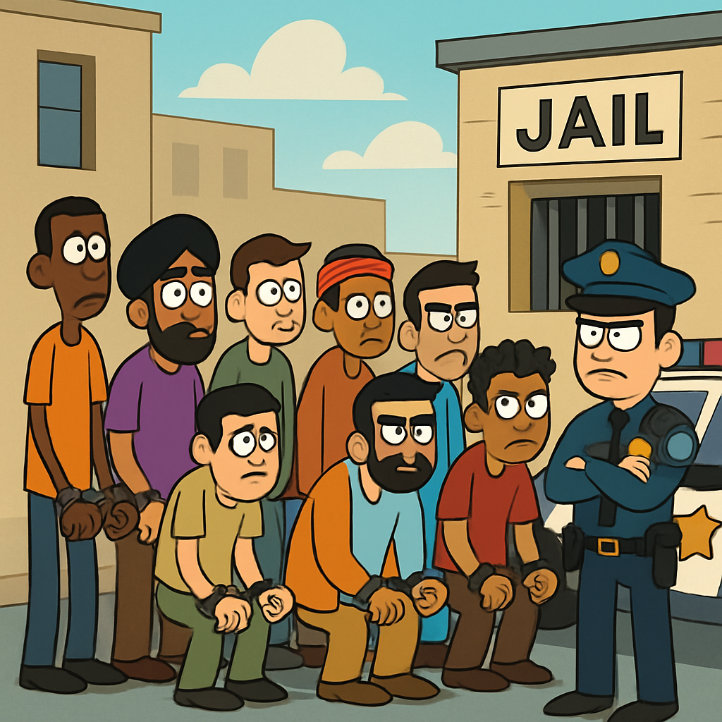 В Ларнаке за незаконную трудовую деятельность арестованы 8 иностранных граждан