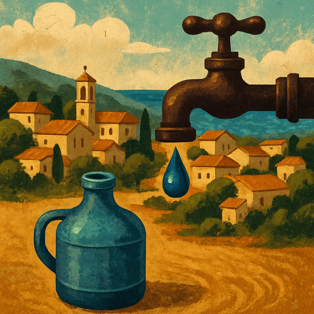 Завтра в Ороклини (Ларнака) с 05:00 до 19:00 подача воды будет ограничена в связи с плановыми ремонтными работами