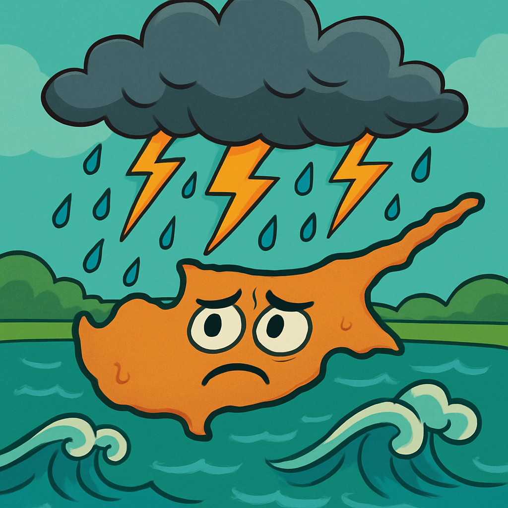 In the coming days, Cyprus is expected to have rain, thunderstorms, and a drop in temperature