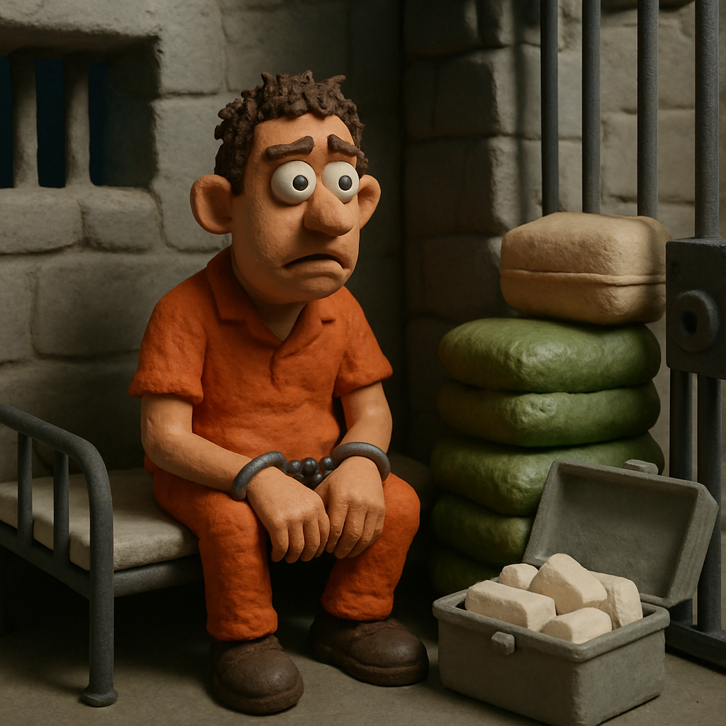 In Larnaca, a 31-year-old man received 20 years in prison for possessing just over 15 kg of cocaine and almost 95 kg of marijuana