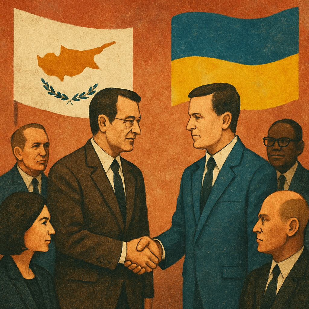 The President of Cyprus will hold bilateral meetings with the President of Ukraine and other high-ranking international figures on Wednesday