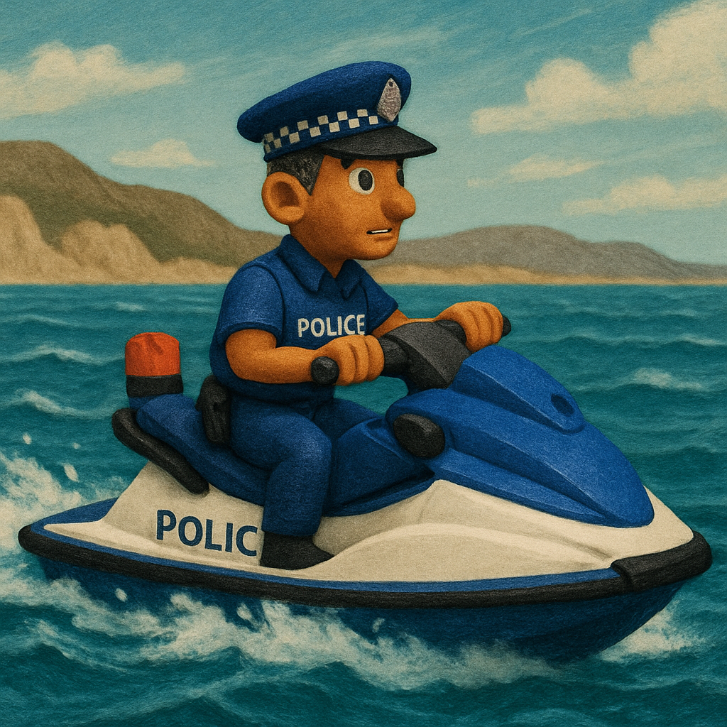 The police have received new jet skis for patrolling and potential search and rescue operations in the areas of Ladies Mile and Episkopi Bay