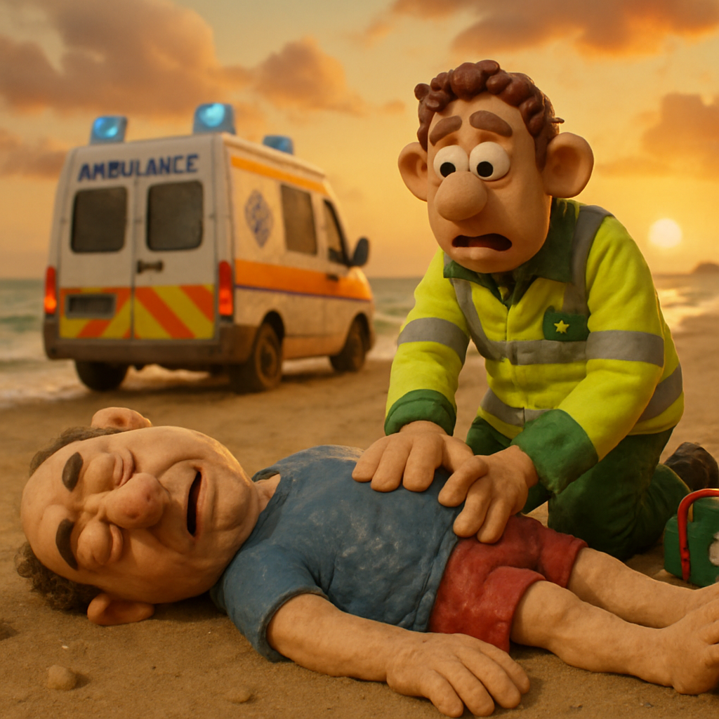 51-летний мужчина умер после того, как его нашли без сознания на пляже в Лимассоле вчера утром