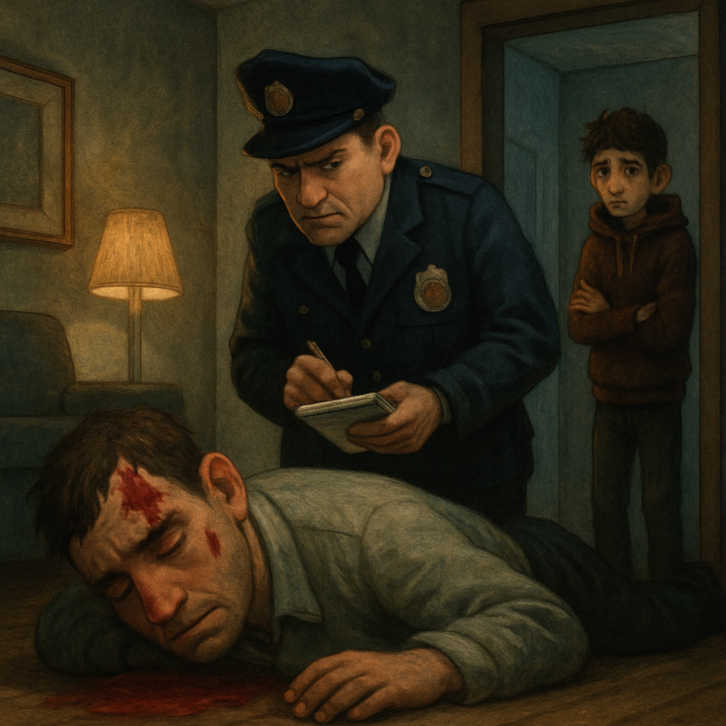 В пятницу вечером полиция получила сигнал о раненом человеке в жилом доме в Ларнаке