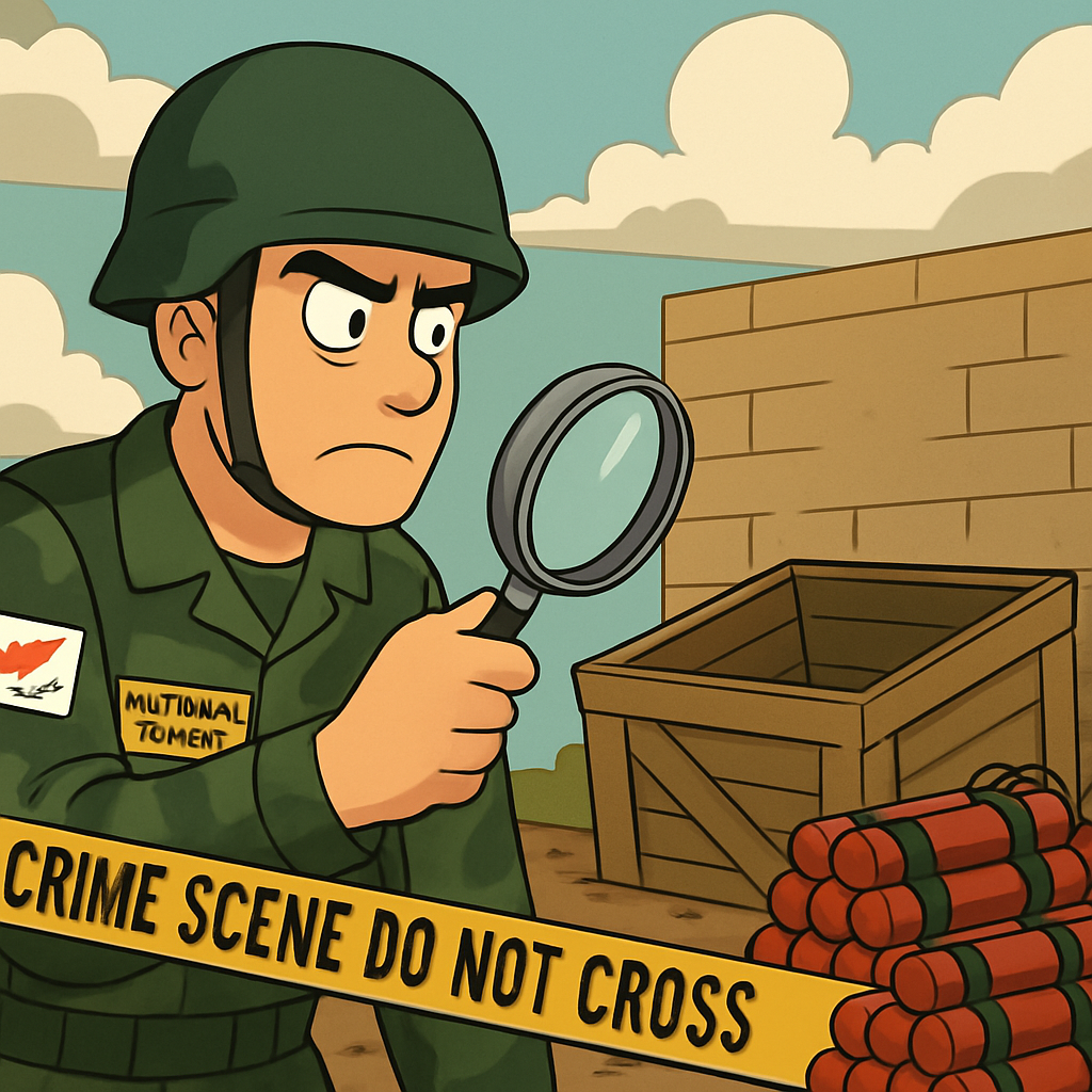 The National Guard of Cyprus is investigating the disappearance of a large quantity of explosives