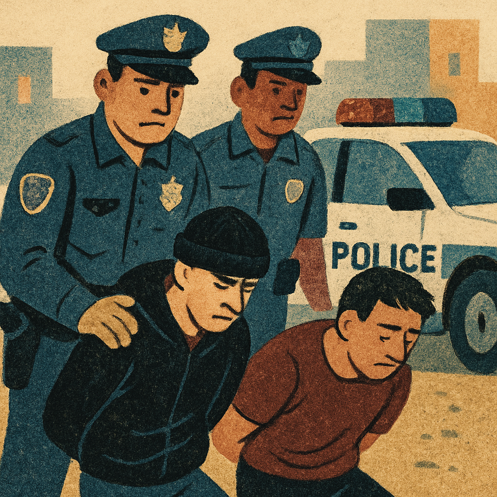 The police have arrested two people in connection with two separate cases of burglary and theft that occurred in the Limassol and Nicosia areas