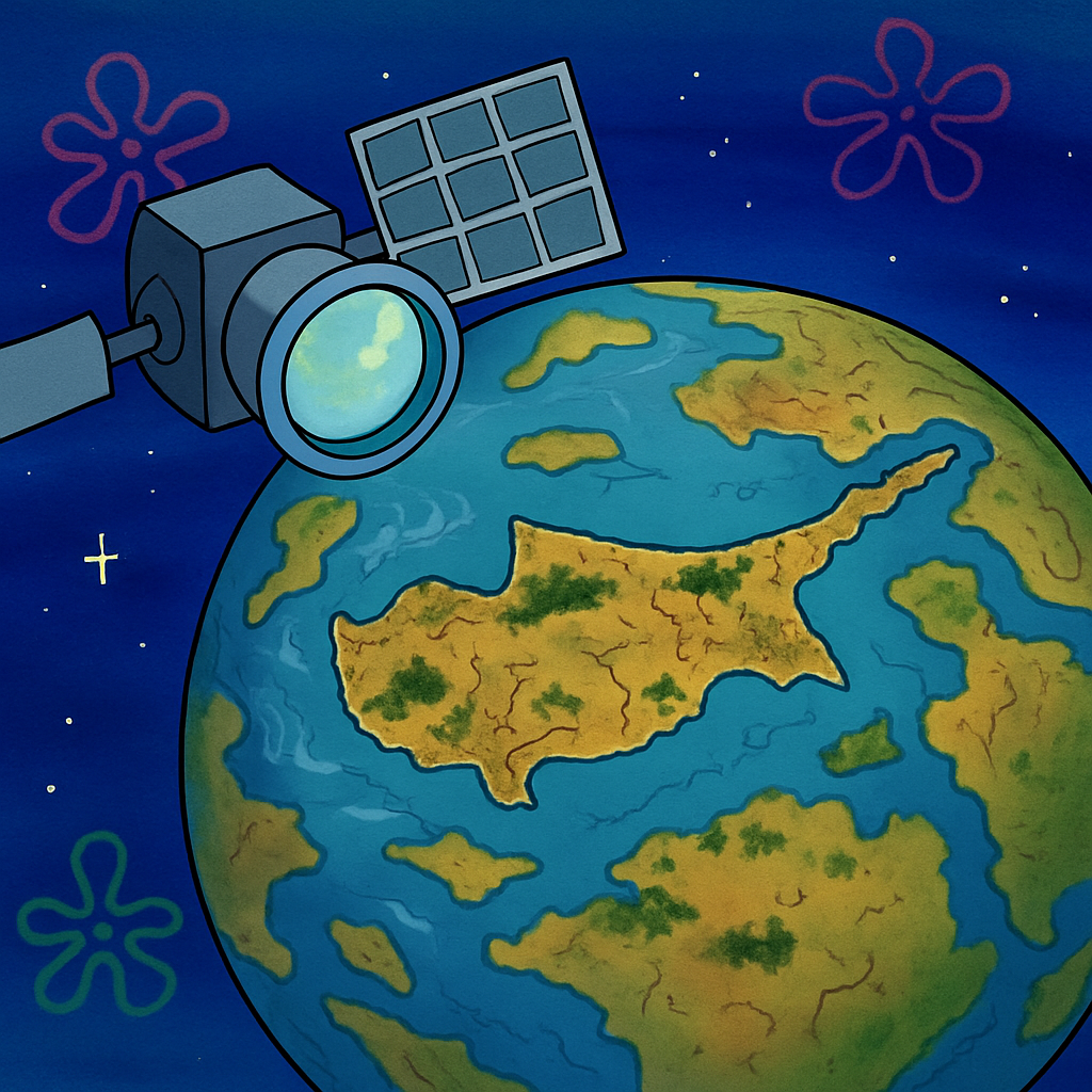 Затяжная засуха последних лет на Кипре теперь видна даже из космоса