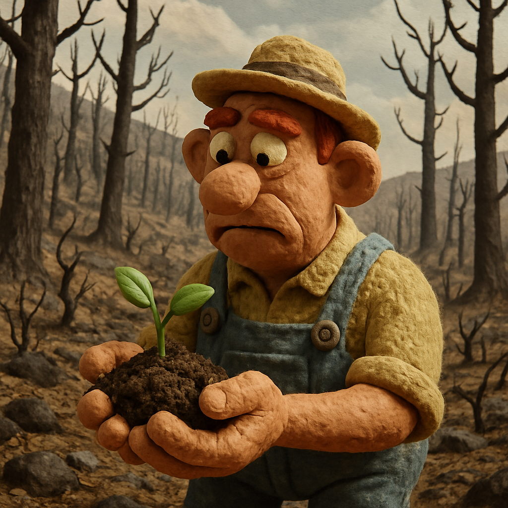 На восстановление земли, пострадавшей от пожара на Кипре, уйдут десятилетия