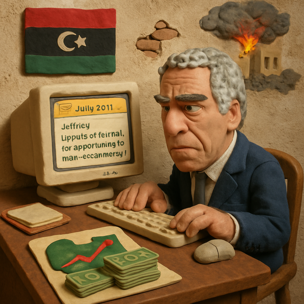 An email dated July 2011 shows that US billionaire Jeffrey Epstein and his close network sought to exploit the political and economic turmoil in Libya for financial gain